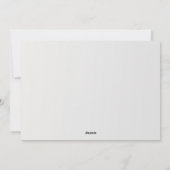 クリスマスボールレッドギフトボックス金ゴールド雪片 シーズンカード (裏面)