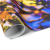 クリスマスボールレッド ラッピングペーパー (ロールコーナー)