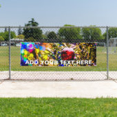 クリスマスボールレッド 横断幕 (インサイチュ)