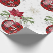 クリスマスボール・オブ・ジョイ ラッピングペーパー (角)