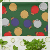 クリスマスボール キッチンタオル (折り畳み)