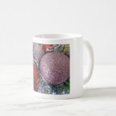 クリスマスボール コーヒーマグカップ (正面右)
