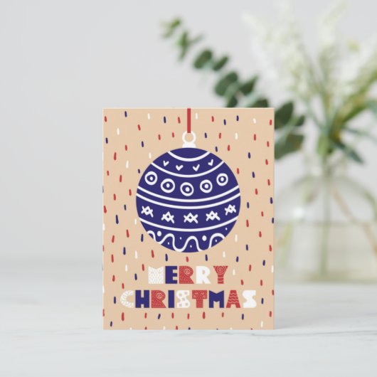 クリスマスボール シーズンカード (スタンド正面)