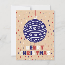 クリスマスボール シーズンカード