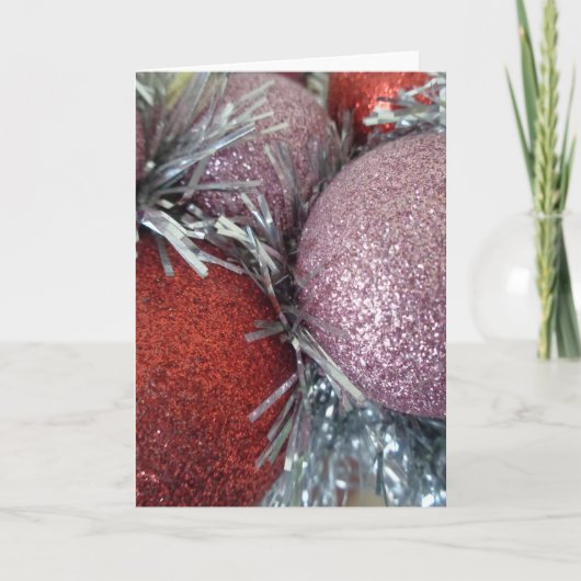 クリスマスボール シーズンカード (正面)