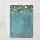 クリスマスボール、スターズカンパニーパーティー 招待状 (裏面)