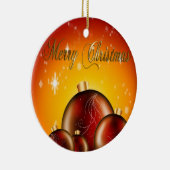 クリスマスボール セラミックオーナメント (右)