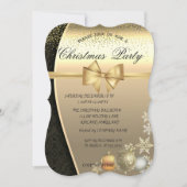 クリスマスボール、ダマスクス企業のクリスマスパーティー 招待状 (正面)