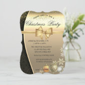 クリスマスボール、ダマスクス企業のクリスマスパーティー 招待状 (スタンド正面)