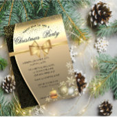 クリスマスボール、ダマスクス企業のクリスマスパーティー 招待状