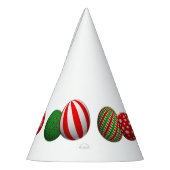 クリスマスボール パーティーハット (左)