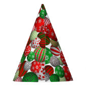 クリスマスボール パーティーハット (裏面)