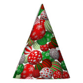 クリスマスボール パーティーハット (左)