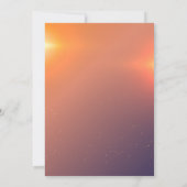 クリスマスボール、ライトカンパニークリスマスパーティー 招待状 (裏面)