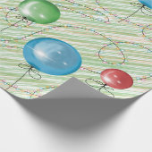 クリスマスボール ライト ホリデー デコレーション ギフト ラッピングペーパー (角)