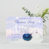 クリスマスボール、会社のクリスマスパーティー 招待状 (スタンド正面)