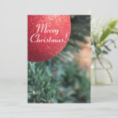 クリスマスボール 招待状 (スタンド正面)