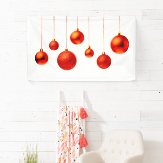 クリスマスボール 横断幕 (インサイチュ)