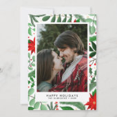 クリスマスボ独身のタニカルフォト(白) シーズンカード (正面)