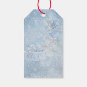 クリスマスポインセタウォームホリデーウィッシュギフトラベル ギフトタグ (裏面)