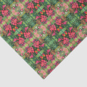 クリスマスポインセチアオリジナルウォーター絵を描カラー 薄葉紙 (詳細)