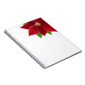 クリスマスポインセチアレシピ ノートブック (右側)