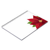 クリスマスポインセチアレシピ ノートブック (左側)