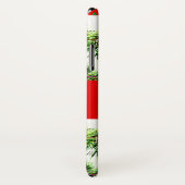 クリスマスポインセチア模様iPhone Xケース Case-Mate iPhoneケース (裏面/右)