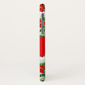 クリスマスポインセチア模様iPhone Xケース Case-Mate iPhoneケース (裏面/左)