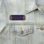 クリスマスポインセチア社員 名札 (インサイチュ)