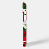 クリスマスポインセチア花模様 Case-Mate iPhoneケース (裏面 / 左)