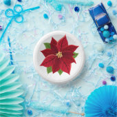 クリスマスポインセチア ペーパーボウル (パーティー)