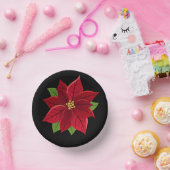 クリスマスポインセチア ペーパーボウル (パーティー)