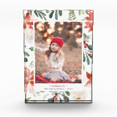 クリスマスポインセチア |ホリデーフォトブロック フォトブロック (正面)