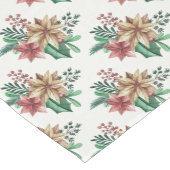 クリスマスポインセチア ミディアムテーブルランナー (コーナー)