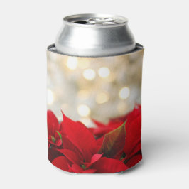クリスマスポインセチア 缶クーラー