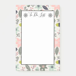 クリスマスポインセチアAcornsグレーアクア一覧 ポストイット