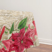 クリスマスポインセチアAmaryllis Tableloth テーブルクロス (インサイチュ)