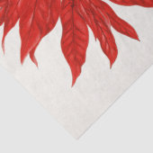 クリスマスポインセッタフラワーレッドデコップページ 薄葉紙 (詳細)