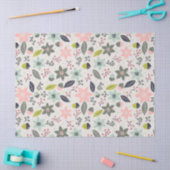 クリスマスポインセティアどんズグレーアクアライムグリーン 薄葉紙 (クラフト)