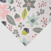 クリスマスポインセティアどんズグレーアクアライムグリーン 薄葉紙 (詳細)