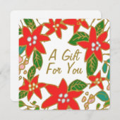 クリスマスポイント券 (正面/裏面)