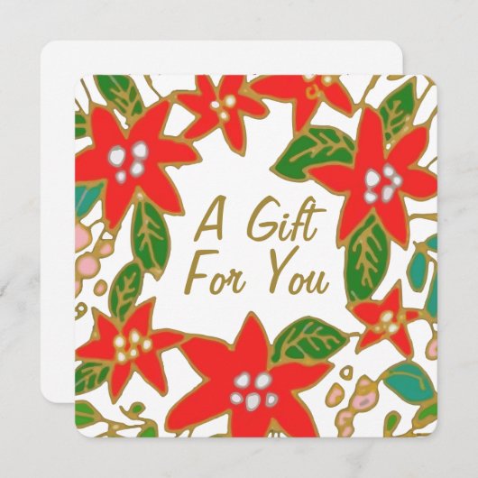 クリスマスポイント券 (正面/裏面)