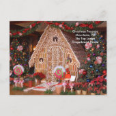 クリスマスポコノスマウンテンズPAスカイトップロッジ シーズンポストカード (正面)