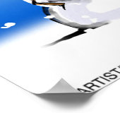 クリスマスポスタおもしろいー用ヘアクラブ ポスター (角)