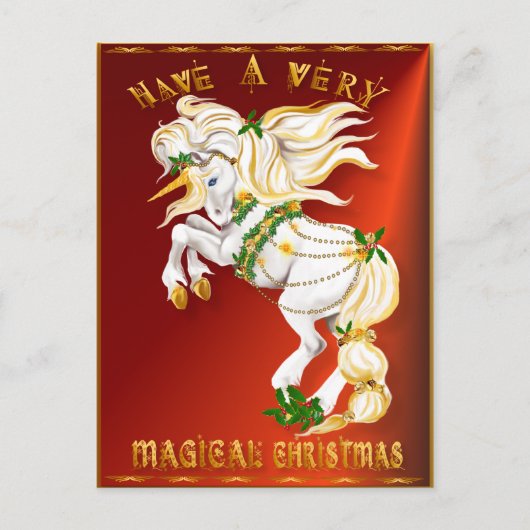 クリスマスポストカードがとても魅力的だ シーズンポストカード (正面)