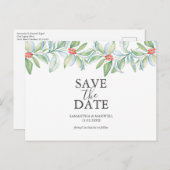 クリスマスポストカードを保存 案内ポストカード (正面/裏面)