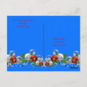 クリスマスポストカードノースポールサンタ ポストカード (裏面)