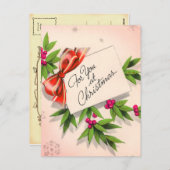 クリスマスポストカード (正面/裏面)