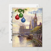 クリスマスポストカード (正面/裏面)